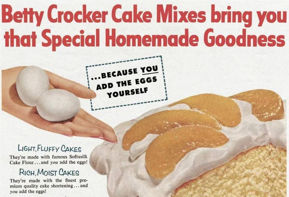 Betty Crocker ad