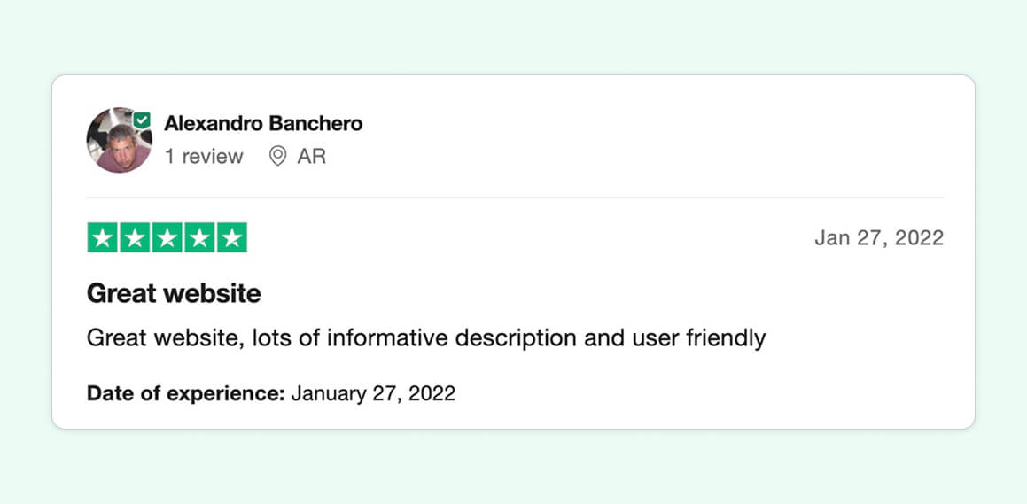Trustpilot Review